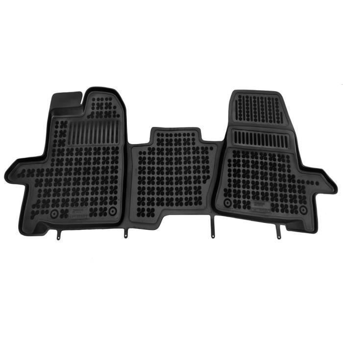 Tapis de sol 3D Ford Transit Custom depuis 2013 3-places