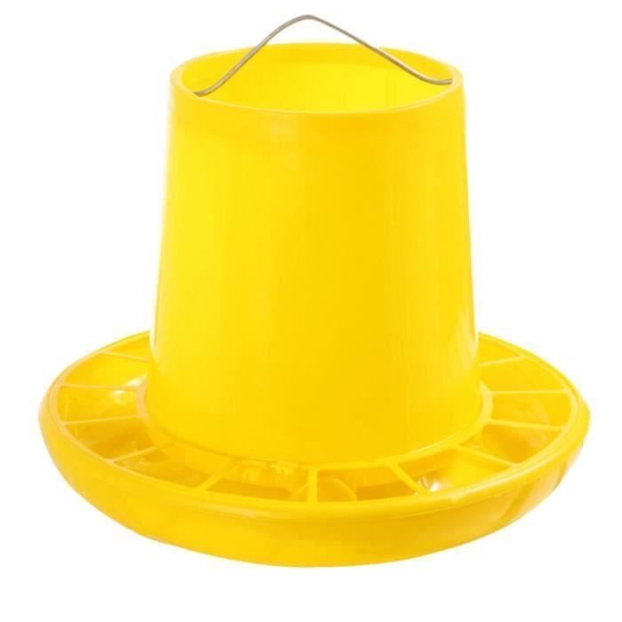 1Pc seau d'alimentation distributeur de canard de poulet pour l'alimentation animale MANGEOIRE - TREMIE