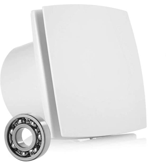 VENTILATEUR DE PLAFOND Extracteur d'air, HG POWER 6- Extracteurs Ventilateurs d'extraction pour Salle de Bain-Chambre-Bureau (A-47