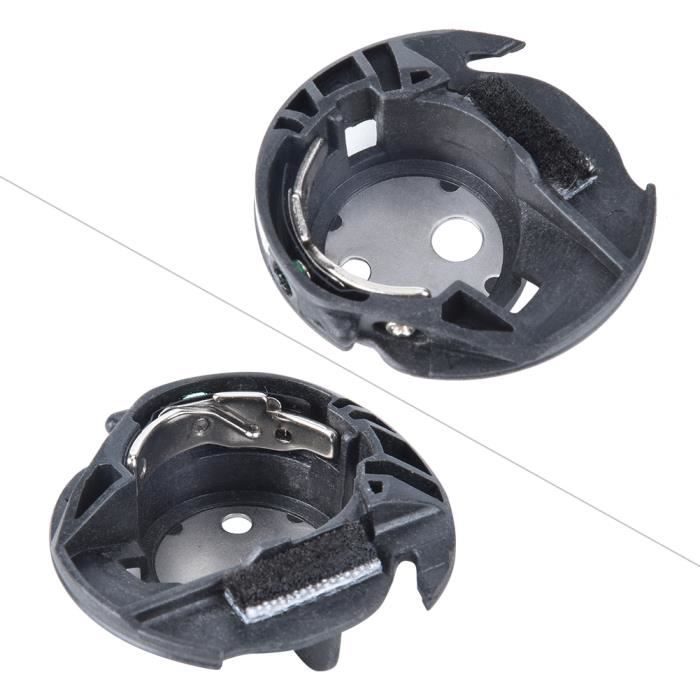 Dioche coque de navette Boîtier de canette 2 pièces XC3153051 pour accessoires de machine à coudre domestique Brother