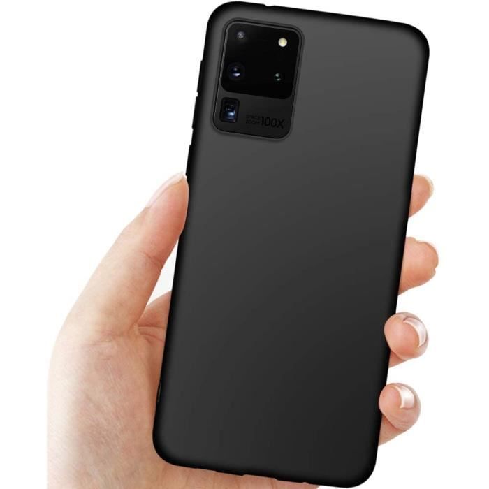 Coque pour Samsung Galaxy S20 Ultra, Etui pour Samsung S20 Ultra Coque Léger [Anti-Choc] [Anti-Rayures] [Anti-Slip] SiliconeKTM