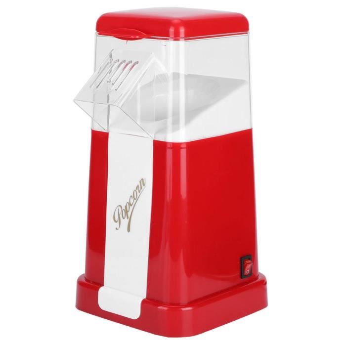 HURRISE Articles ménagers Électrique automatique Popcorn Machine Mini Portable Popcorn Maker Ménage Popper de maïs pour la