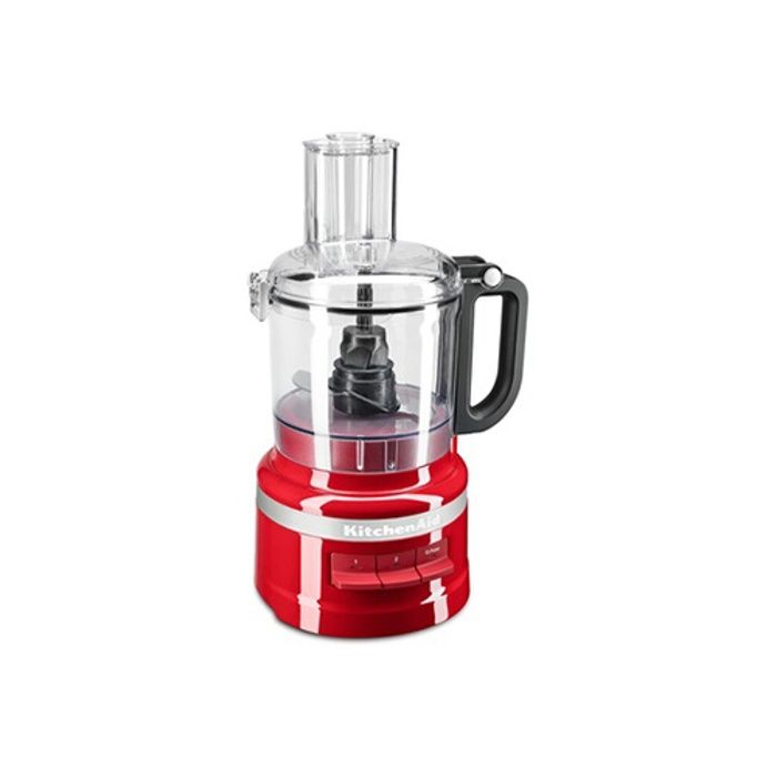 KITCHENAID 5KFP0719EER - Robot multifonctions 1,7L - 250W - 3 vitesses - Bol de travail étanche avec système de verrouillage - Rouge
