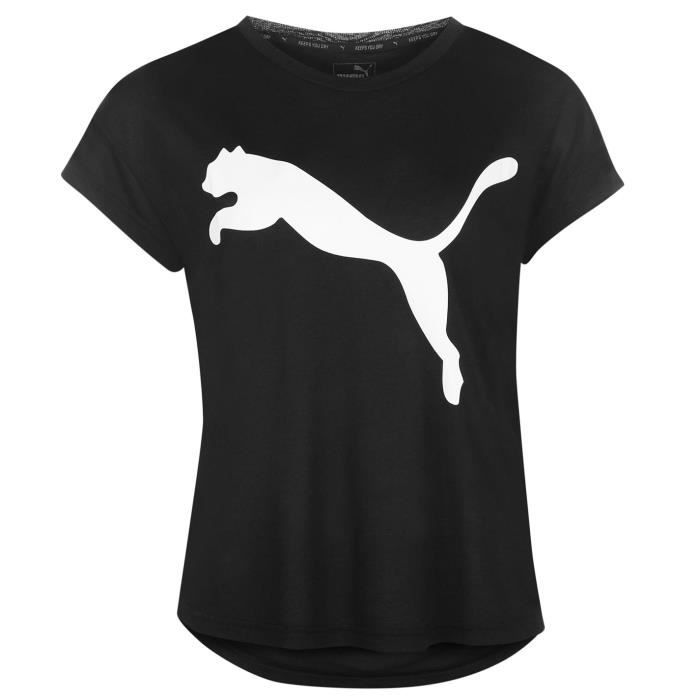 Puma Femmes Urban Sports T Shirt Manche Courte Performance Tee Top Col Rond