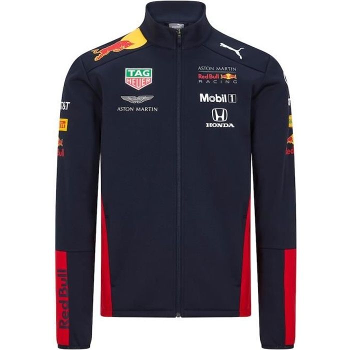 Veste Softshell Puma F1 Racing Formula Team RB Aston Martin Offiiciel Formule 1
