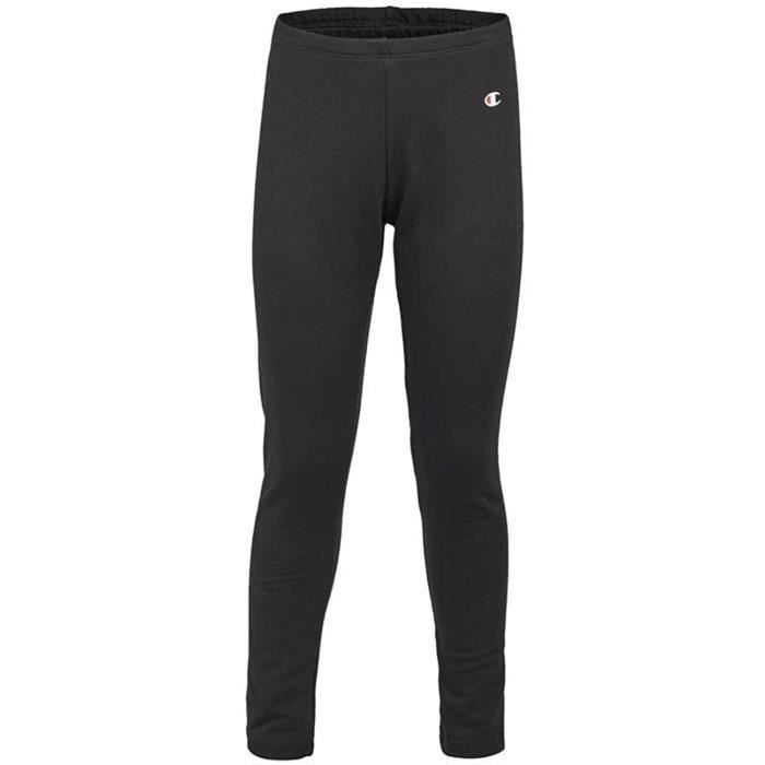 Champion Leggings De Fille, 403772 (XS, Noir)