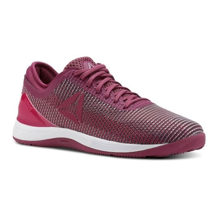 Baskets REEBOK R Crossfit Nano 80 Bordeaux-Rouge - Femme/Adulte