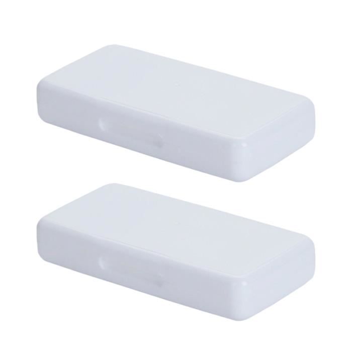 2 pièces boîte de rangement porte-carte mémoire de protection pour carte micro SD SDHC extérieure CASQUE AVEC MICROPHONE