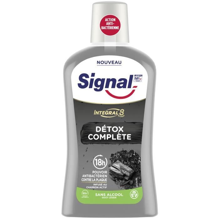 SIGNAL Bain de bouche Intégral 8 Detox Complète - 500 ml