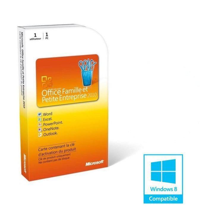 Office Famille et Petite Entreprise 2010 (1 PC)