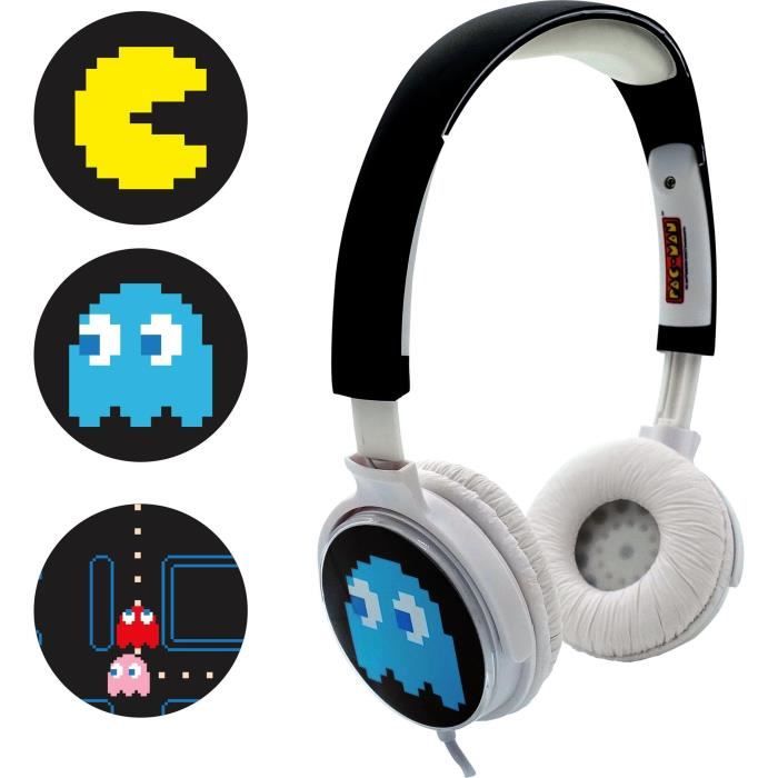 PACMAN Casque audio personnalisable - Noir