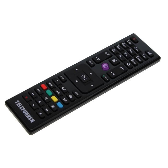 Télécommande d'origine Telefunken 23255985,RC4875 pour D32H553N4 LCD-TV