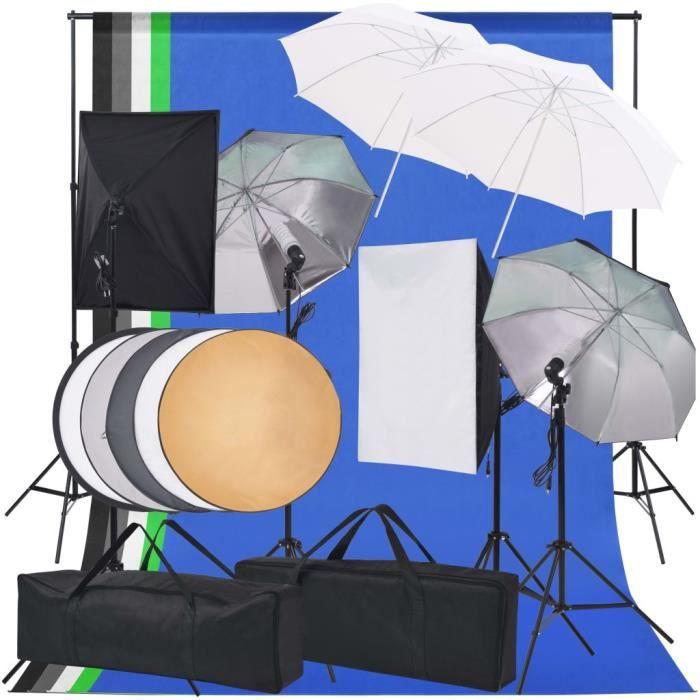 Kit d'éclairage de studio photo