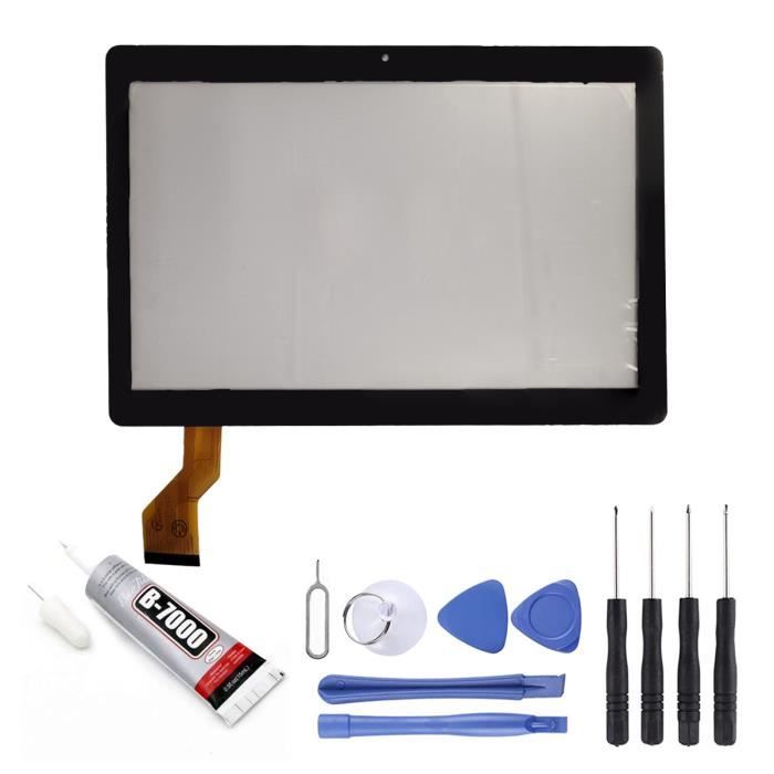 Vitre ecran tactile compatible avec tablette Beista K107 taille 10.1\