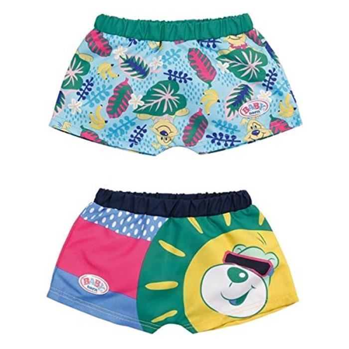 Zapf Creation 828298 BABY born Holiday Short de bain 43cm