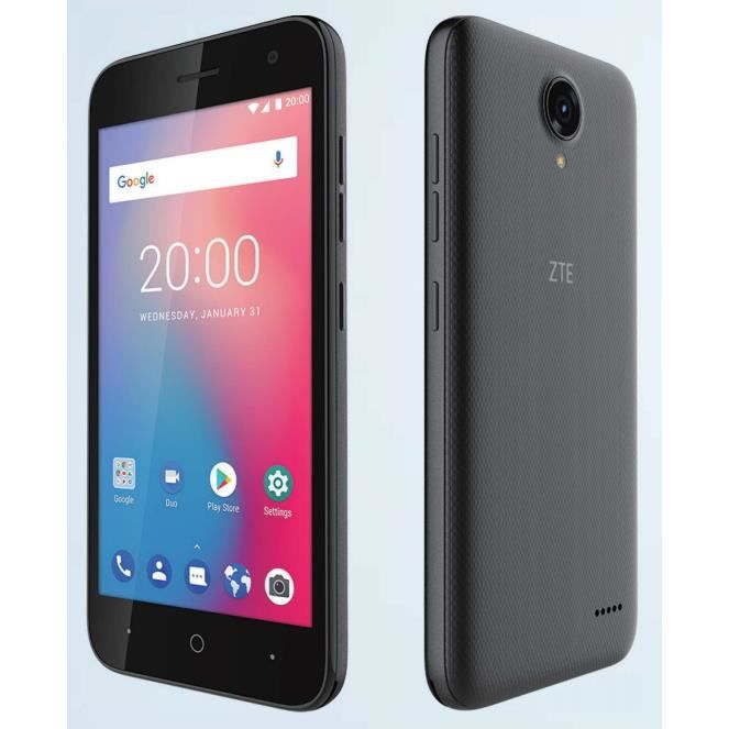 ZTE Blade Blade L7A, 12,7 cm (5-), 1 Go, 16 Go, 5 MP, Android 7.0, Noir