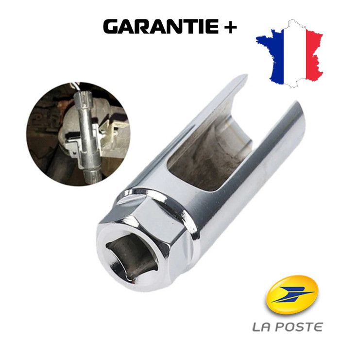 Kit De Douilles Pour Sonde Lambda (Capteur Oxygène) - 3 Douilles + 2 Chasse-Filets, Étui De Rangement