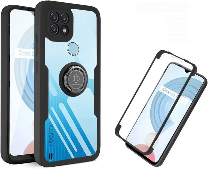 Coque de téléphone rigide magnétique pour Realme