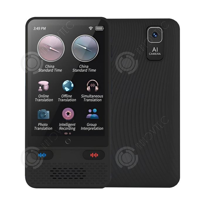 Traducteur Vocal Instantané 148 Langues - Scan, Traduction Photo, Hors Ligne 19 Langues - Écran Tactile 3,5 Pouces, Batterie 1500 MAh - 9