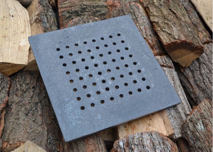 SEZAM Grille De Four En Fonte Avec Trous - Compatible Avec Poêle De Cheminée - Grille à Charbon