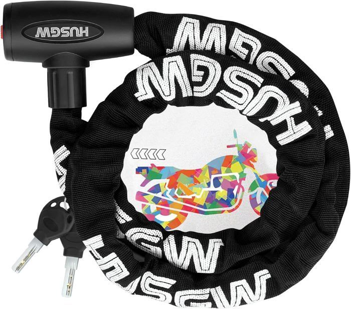 Cadenas De Vélo, 180cm X 12mm Câble Antivol Pour Vélo-scooter-motos