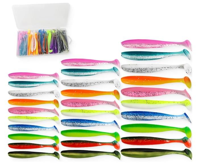TOPIND Double Face Pêche Leurres Boîte Transparent En Plastique Visible