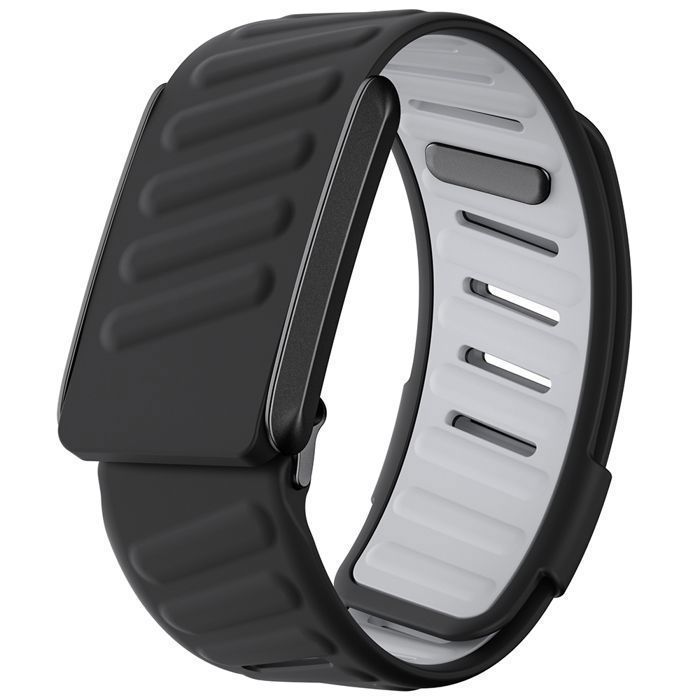 Stravo Bracelet Silicone Sport pour Whoop 4.0/3.0 – Respirant Anti-transpiration Confortable – Noir