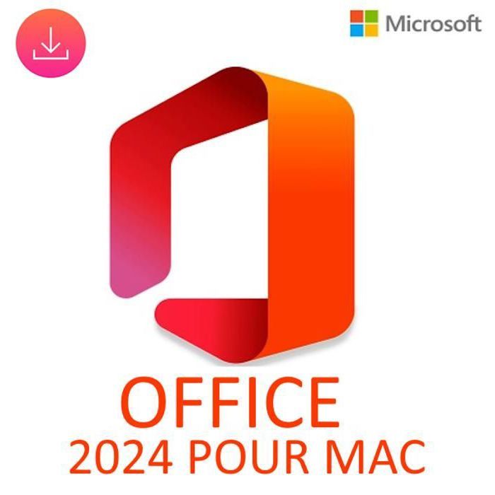 Office 2024 pour MAC (NOUVEAU) – Livraison 2H par email – En téléchargement