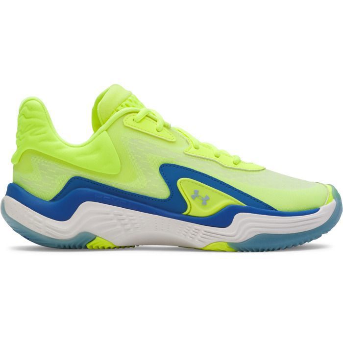 Chaussures indoor - UNDER ARMOUR - Spawn 7 - Mesh respirant - Amorti UA HOVR+ Micro G - Traction caoutchouc