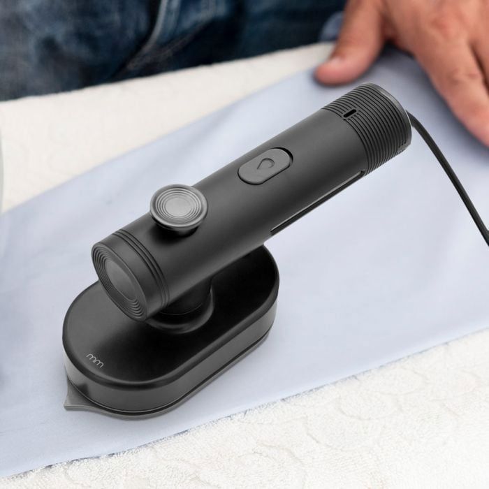 Fer à repasser - MIKAMAX - Travel Iron 05108 - Réservoir XL amovible - Noir - Voyage