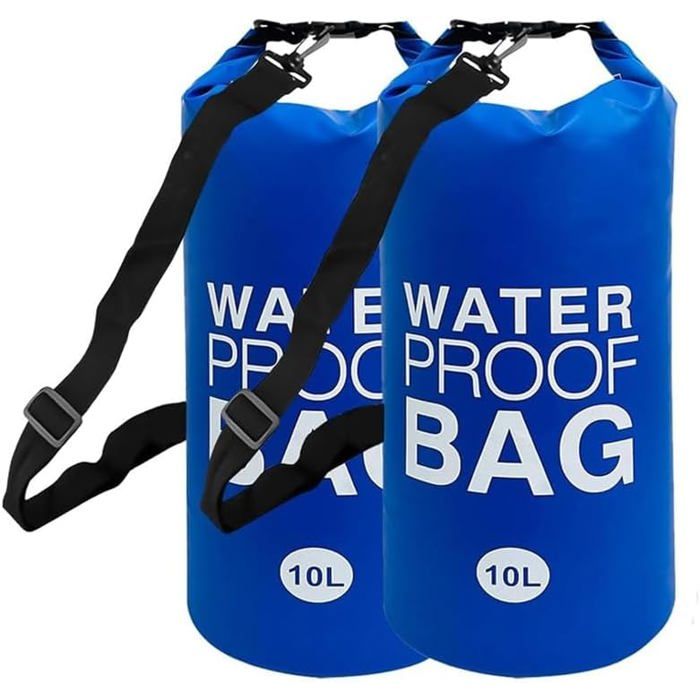 Lot de 2 sacs lestésaccessoire piscinemarche escalierPVC imperméablebleusécurité natation .