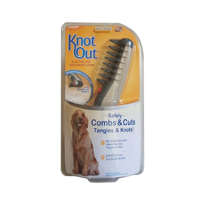 Peigne de beauté pour chien tondeuse électrique pour poils de chat tampon pour éliminer les nœuds
