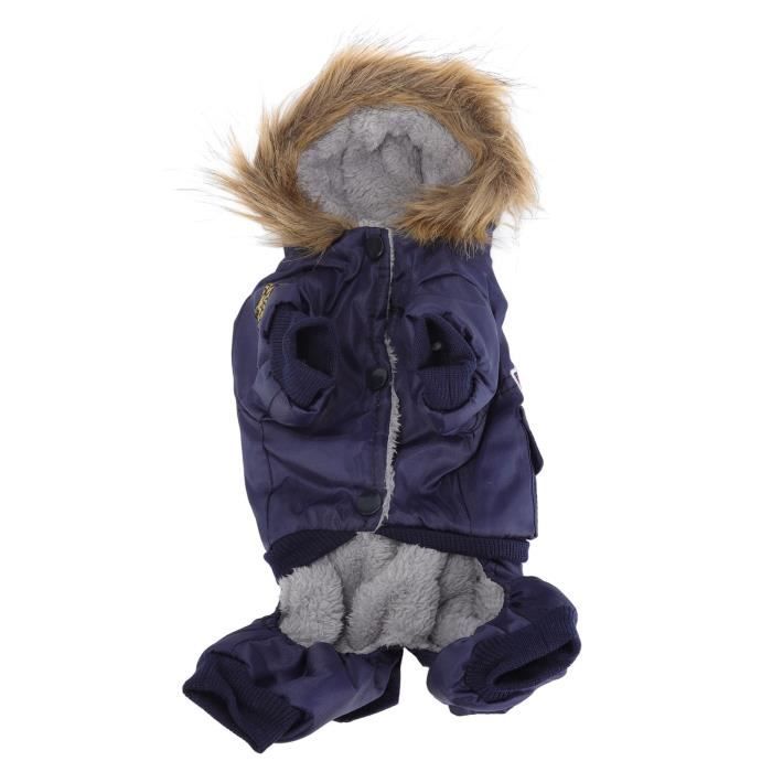 Comparer les prix de Manteaux D'Hiver Pour Chien Sweat À Capuche Pour Chien Manteaux D'Hiver À La Mode Mignon Épaissi Automne Hiver Chien