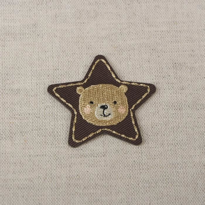 Ecusson animaux stars ours 4cm x 4cm - Cdiscount Beaux-Arts et Loisirs