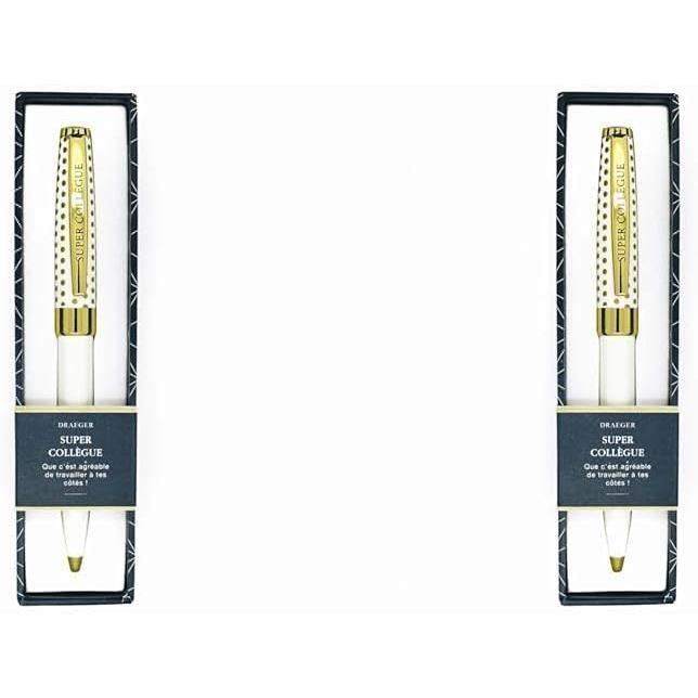 Draeger Paris Kugelschreiber SUPER COUSIN Mit Geschenkbox – Elegantes Schreibgerät, Persönliches Geschenk