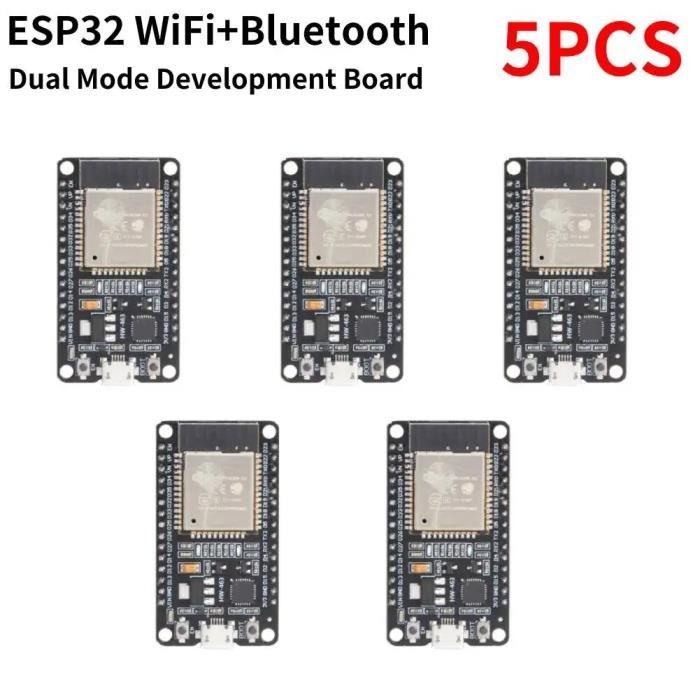 Carte De Développement ESP32-WROOM-32E V3 - Module Wi-Fi & Bluetooth Double Coeur - Pour Arduino