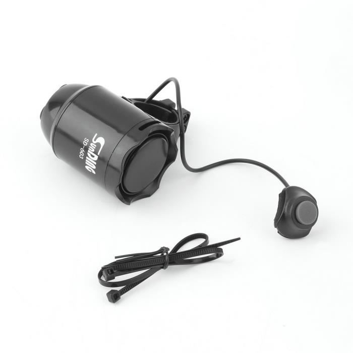 Sonnette /électrique Sonnette pour Velo Trotinette Klaxon V/élo /électronique Mini Avertisseur Sonore Cloche E-Bell /étanche Coque en Silicone Bell 120 DB