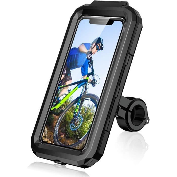 Support Téléphone Universel Moto / Vélo / Scooter - Rotation 360° - Léger Et Robuste