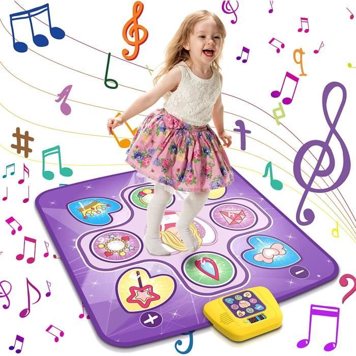 Tapis de Danse pour Enfants - AQSACOKIYA - Musical avec Affichage LED -  Violet - Mixte - 3 ans - Tapis de Danse - Cdiscount Puériculture & Eveil  bébé