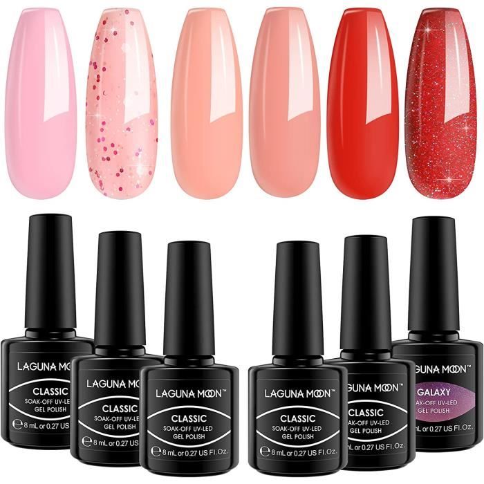 Vernis à Ongles En Gel UV French Draw Wire 5 Ml - Effet Néon - Neuf