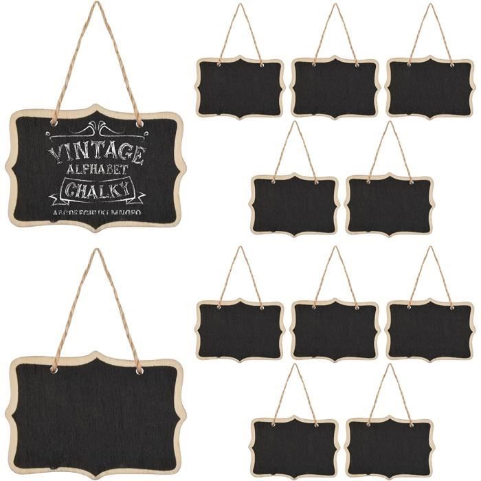 Tableau Ardoise Tableau Noir Craie: YIDM Sets De Tableau Noir Effacable