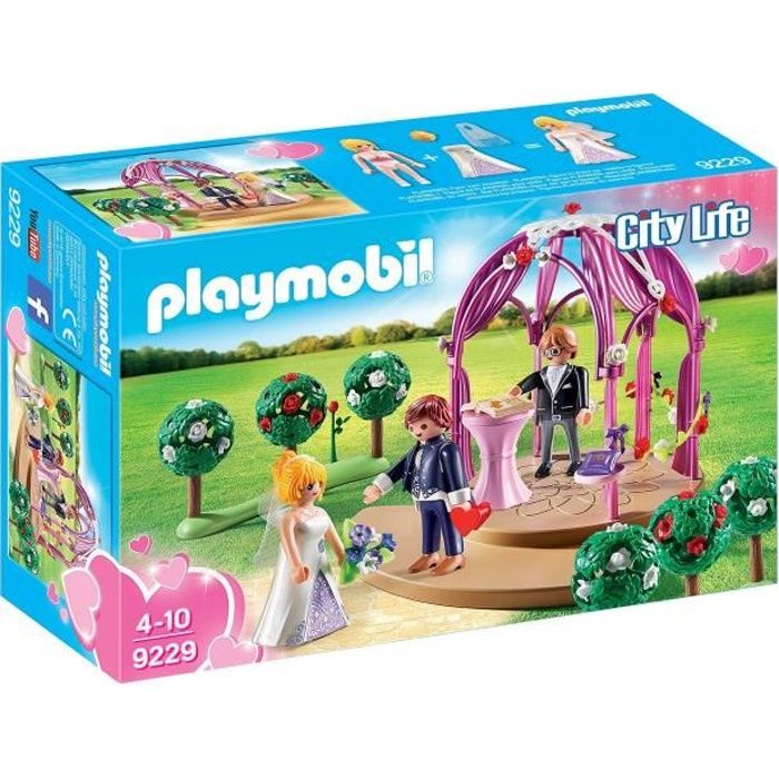 PLAYMOBIL - City Life - Le Mariage - Pavillon de Mariage - Mixte - Autre -  4 ans - Cdiscount Jeux - Jouets