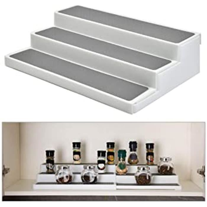 Rangement Cuisine Antiderapant Presentoir A Epices Presentoir Figurine D Action Organisateur 3 Etagere En Plastique Porte Epices Achat Vente Meuble A Epices Rangement Cuisine Soldes Sur Cdiscount Des Le 20 Janvier Cdiscount