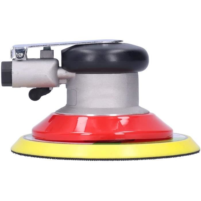 Kit De 5 Rotors De Ponceuse Pneumatique + Lame - Accessoire Pour Meuleuse - Couleur Jaune - Idéal Bricolage