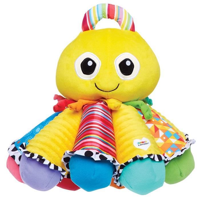 Peluche d'Activité Musicale - TOMY Lamaze - La Pieuvre Musicale - Multicolore - Plush