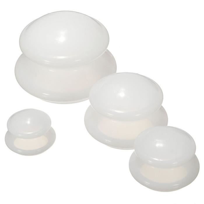 Appareil de massage,Ventouses en Silicone pour Massage thérapeutique,4