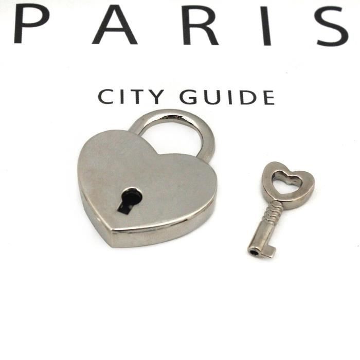 Petits Cadenas Pour Valise En Forme De Cœur - Alliage De Zinc, Pour Bagages - Neuf, Lot