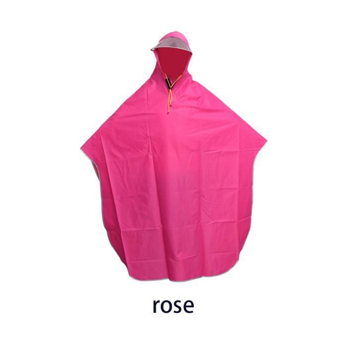 Poncho De Pluie Stearns Pour Jeune – Rose, à Capuche, Sans PVC, Neuf Avec étiquettes