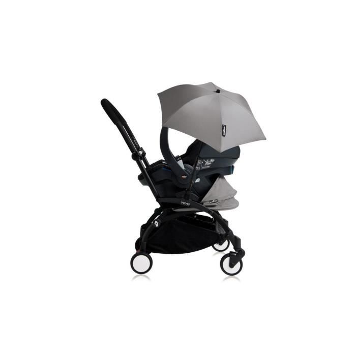 Babyzen Poussette YOYO+ toutenun (cadre noir) pack naissance Gris