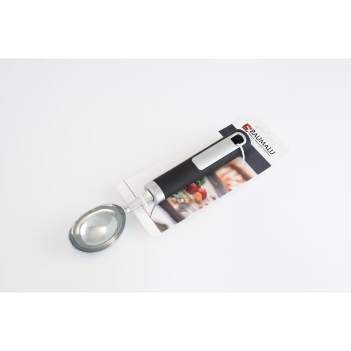 Cuillère à Glace à Ressort - 5 Cm De Diamètre, 22,5 Cm De Long, En Acier Inoxydable